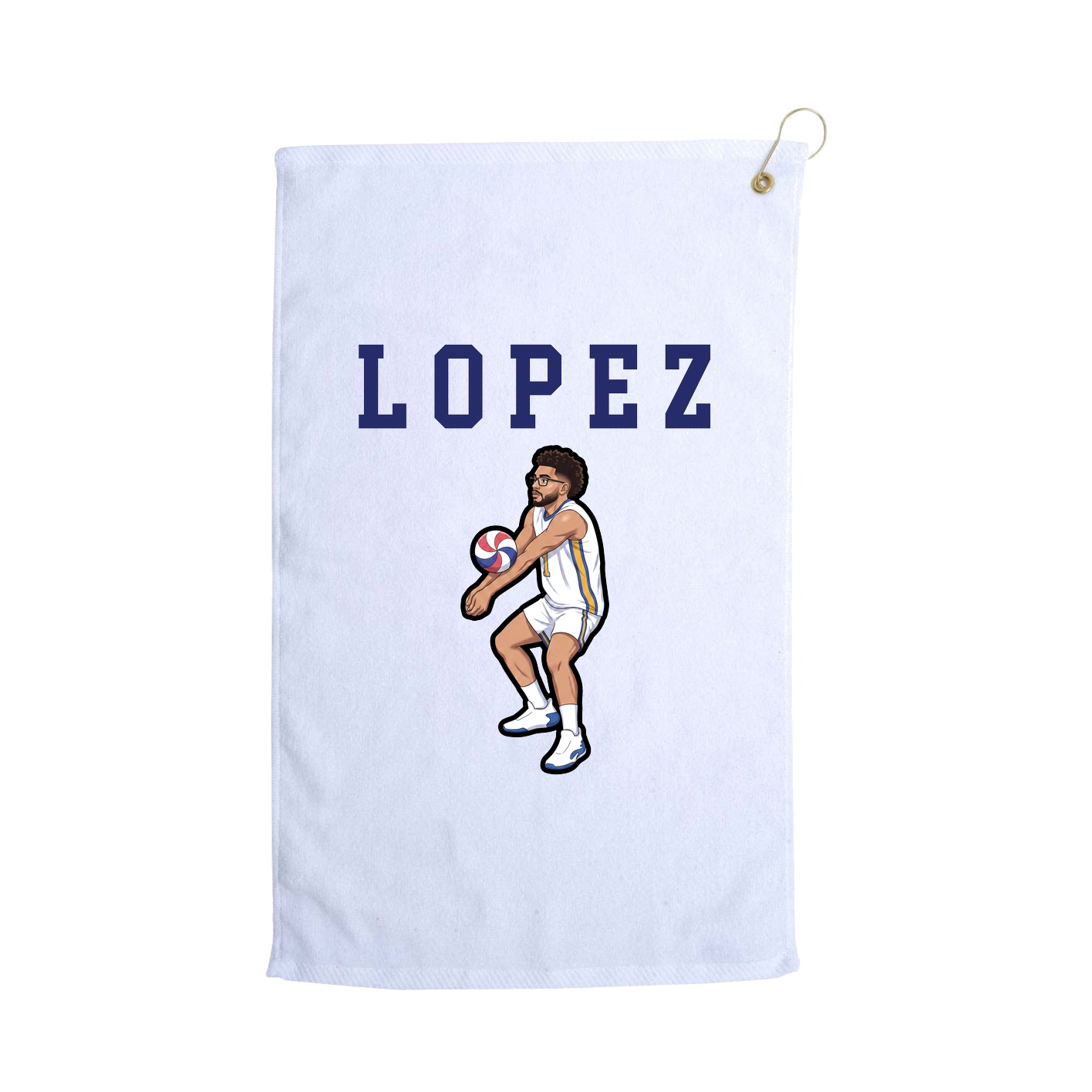 Golf Towel — Shirsey in White