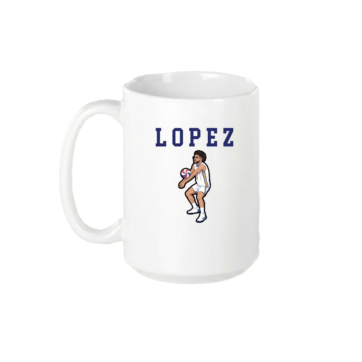 15oz Coffee Mug — Shirsey in White
