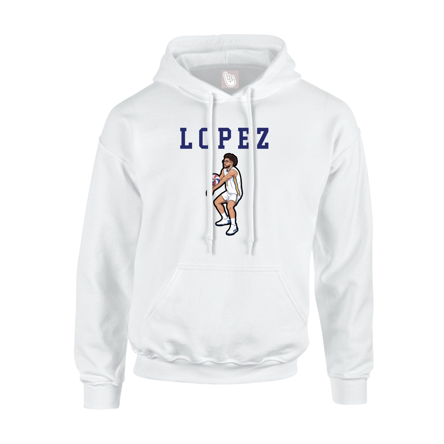 Hoodie — Shirsey in White