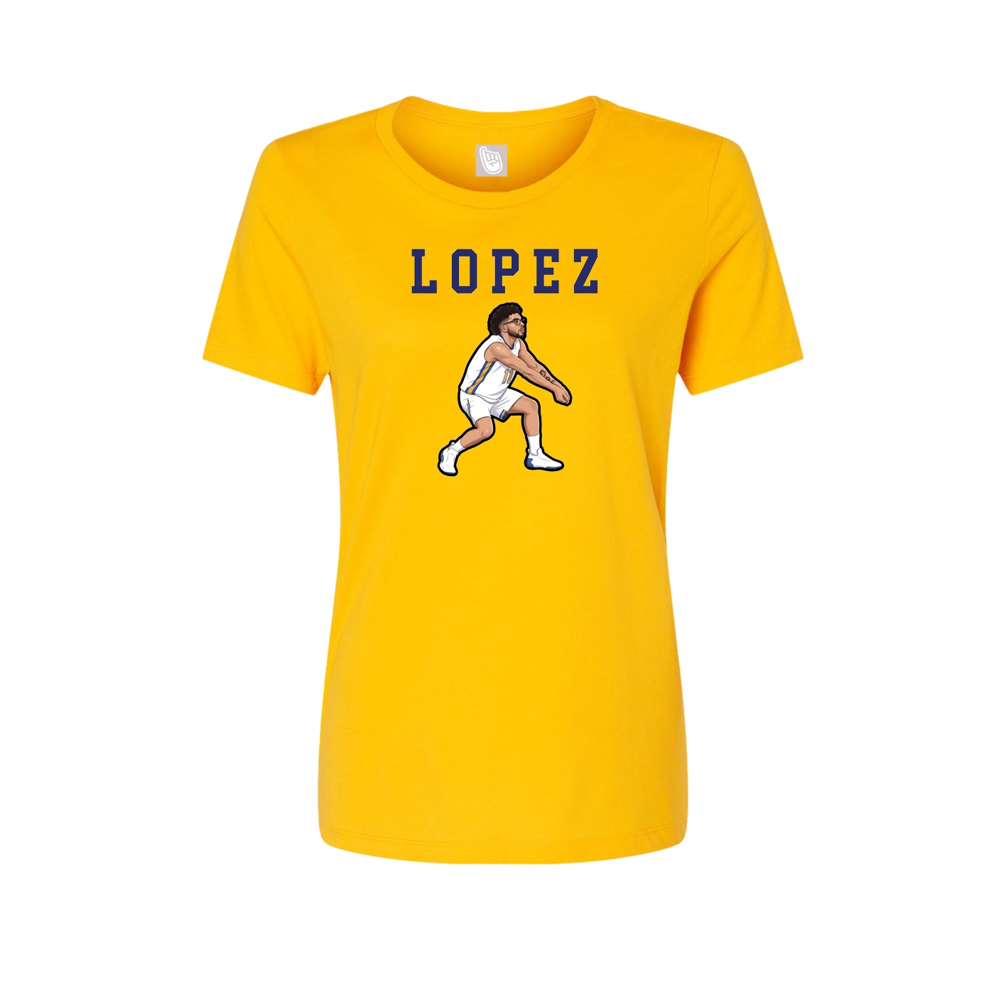 Fitted Women's Tee — Shirsey in Gold