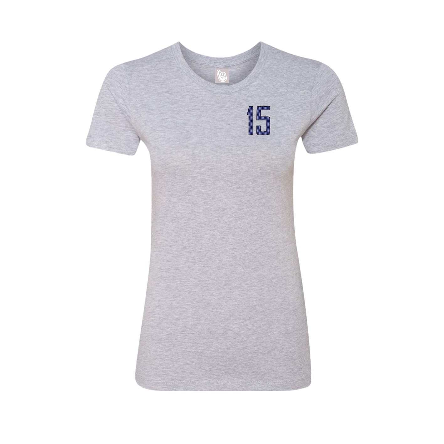 Womens Tee — Front Shirsy in Grey