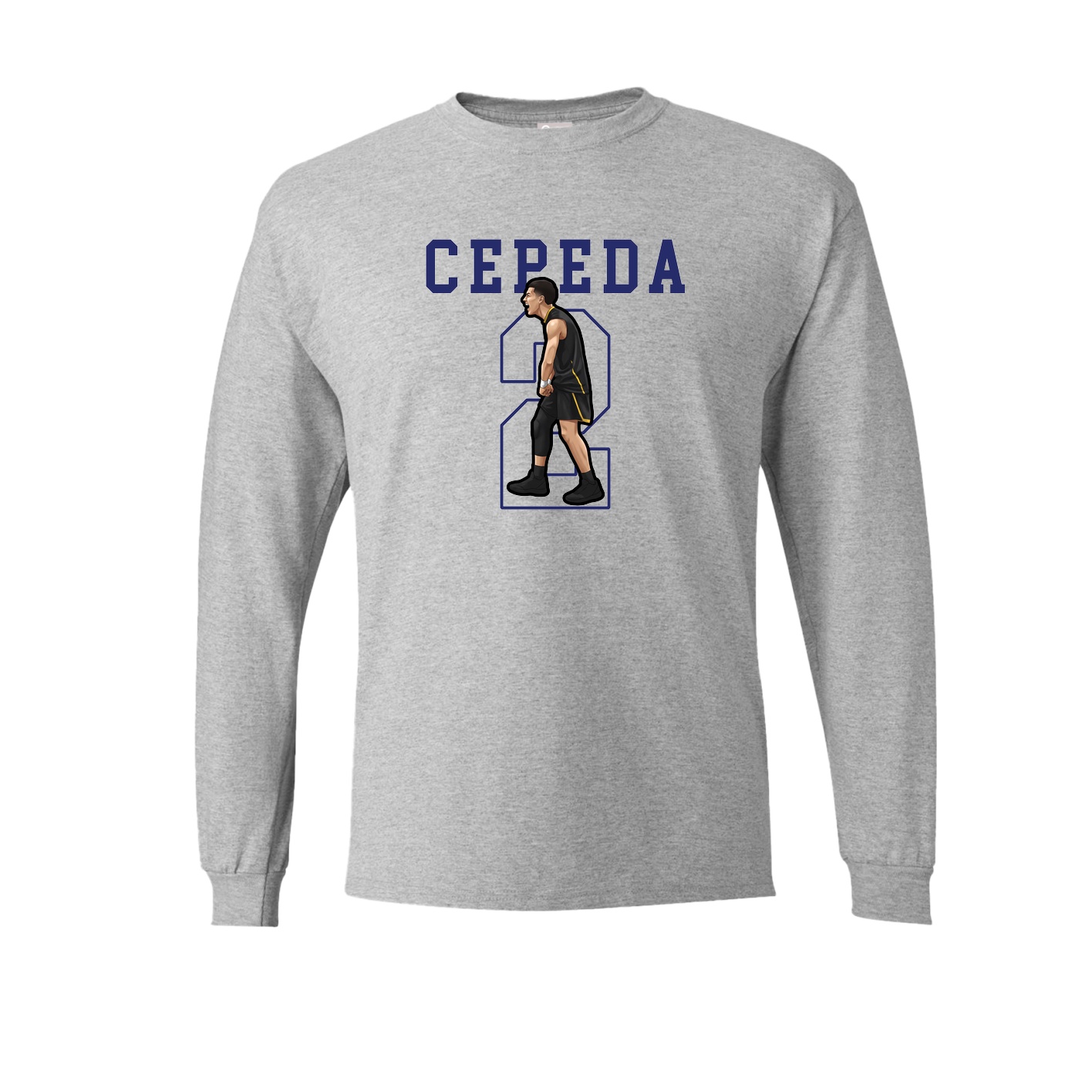 Long Sleeve Tee — Shirsey in Grey