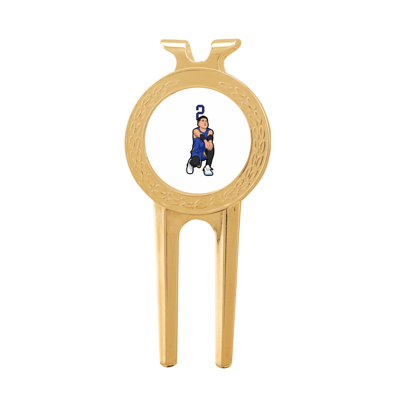 Divot Tool with Ball Marker — Number Top in Classic