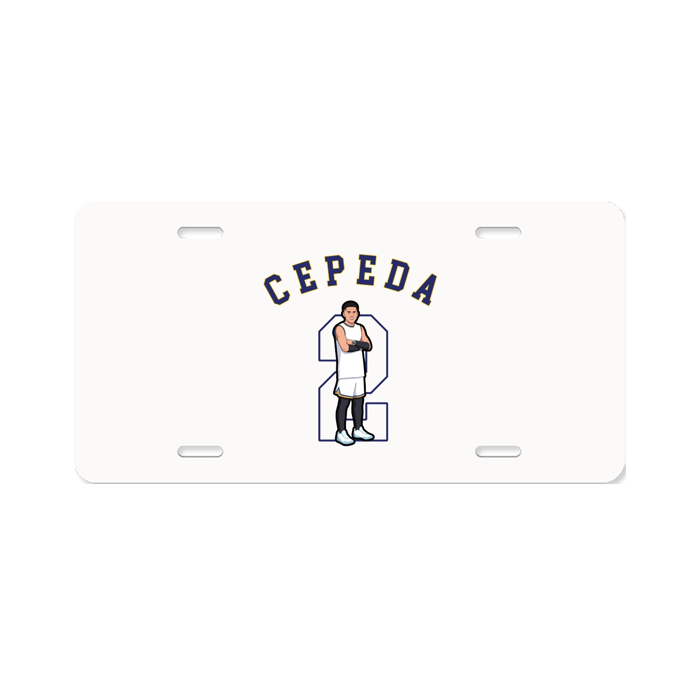 License Plate — Shirsey Arch in Classic