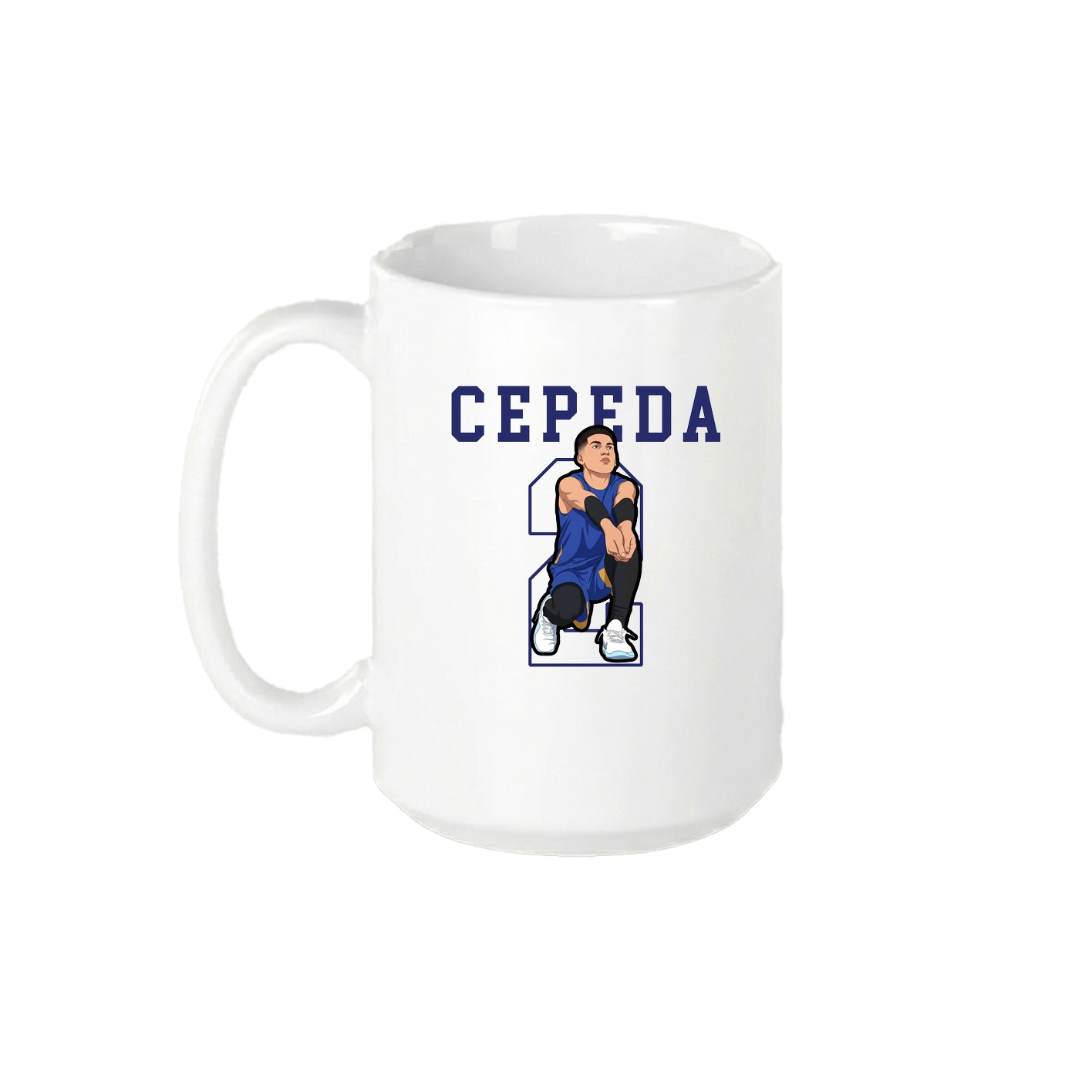 15oz Coffee Mug — Shirsey in White