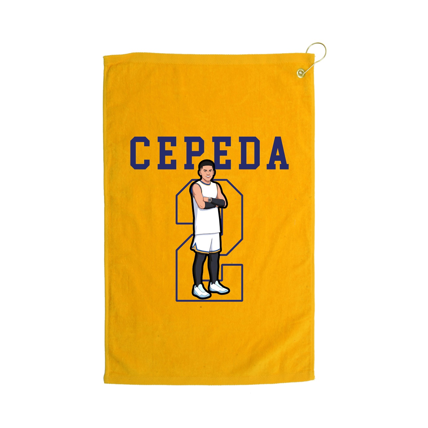 Golf Towel — Shirsey in Gold