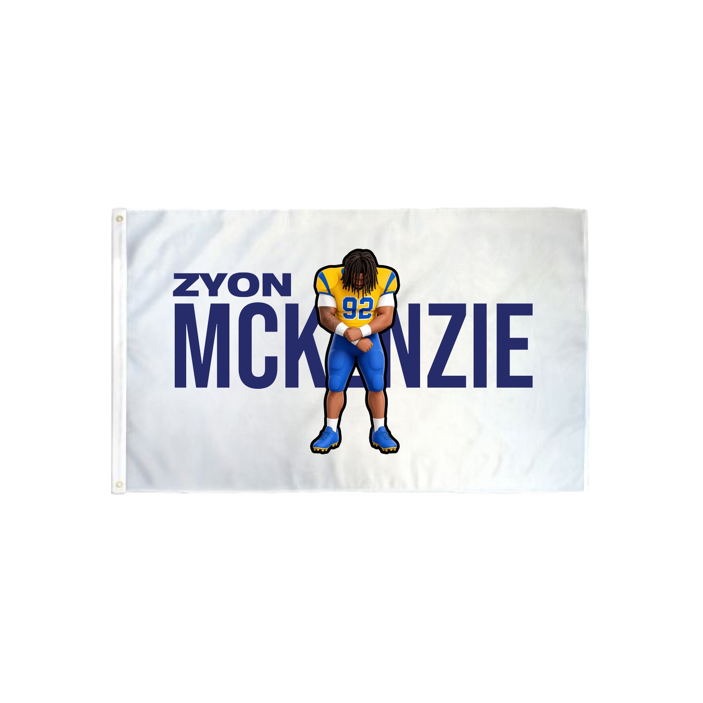 3x5 Flag — Player Name in Classic