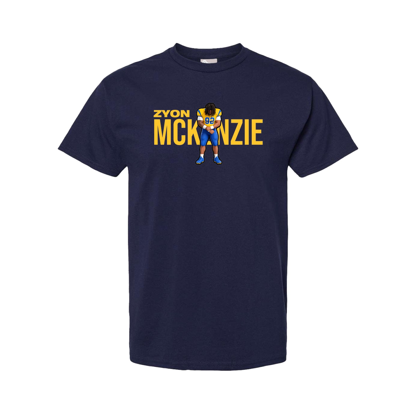 Tee — Player Name in Navy