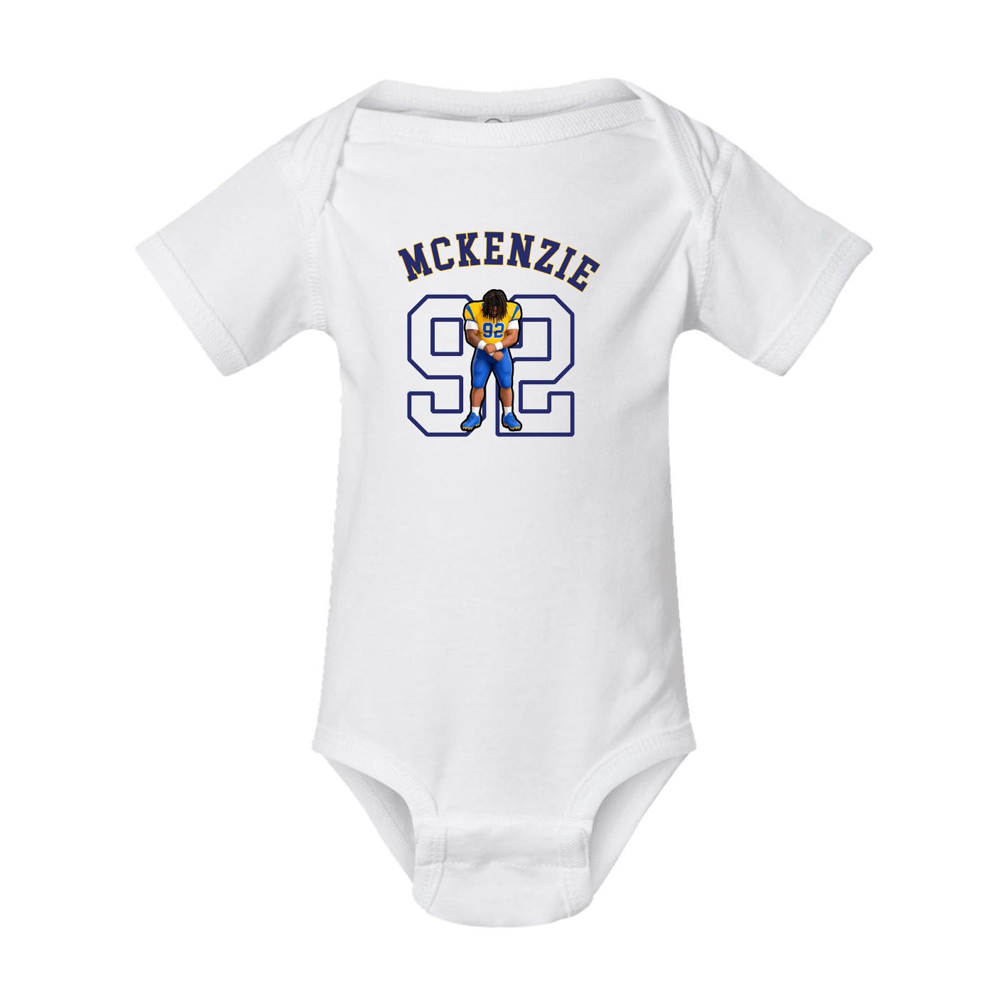Baby Onesie — Shirsey Arch in White