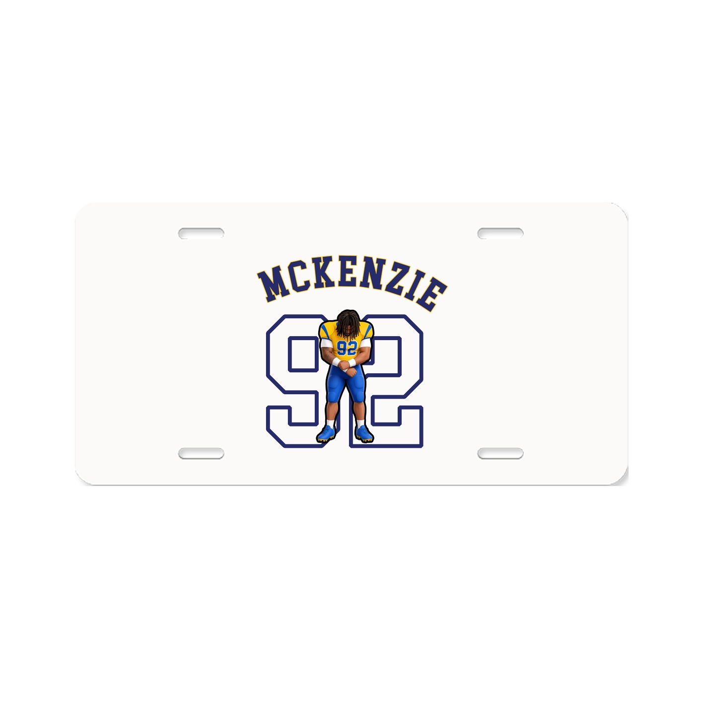 License Plate — Shirsey Arch in Classic