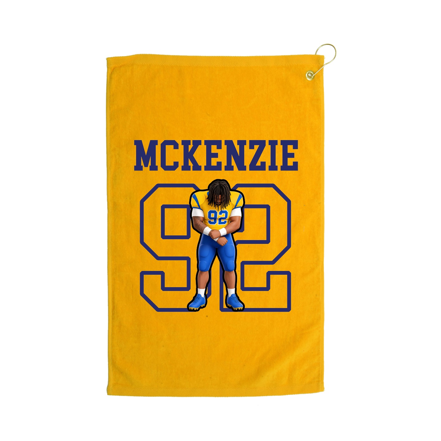Golf Towel — Shirsey in Gold