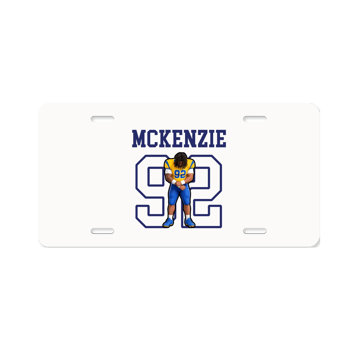 License Plate — Shirsey in Classic