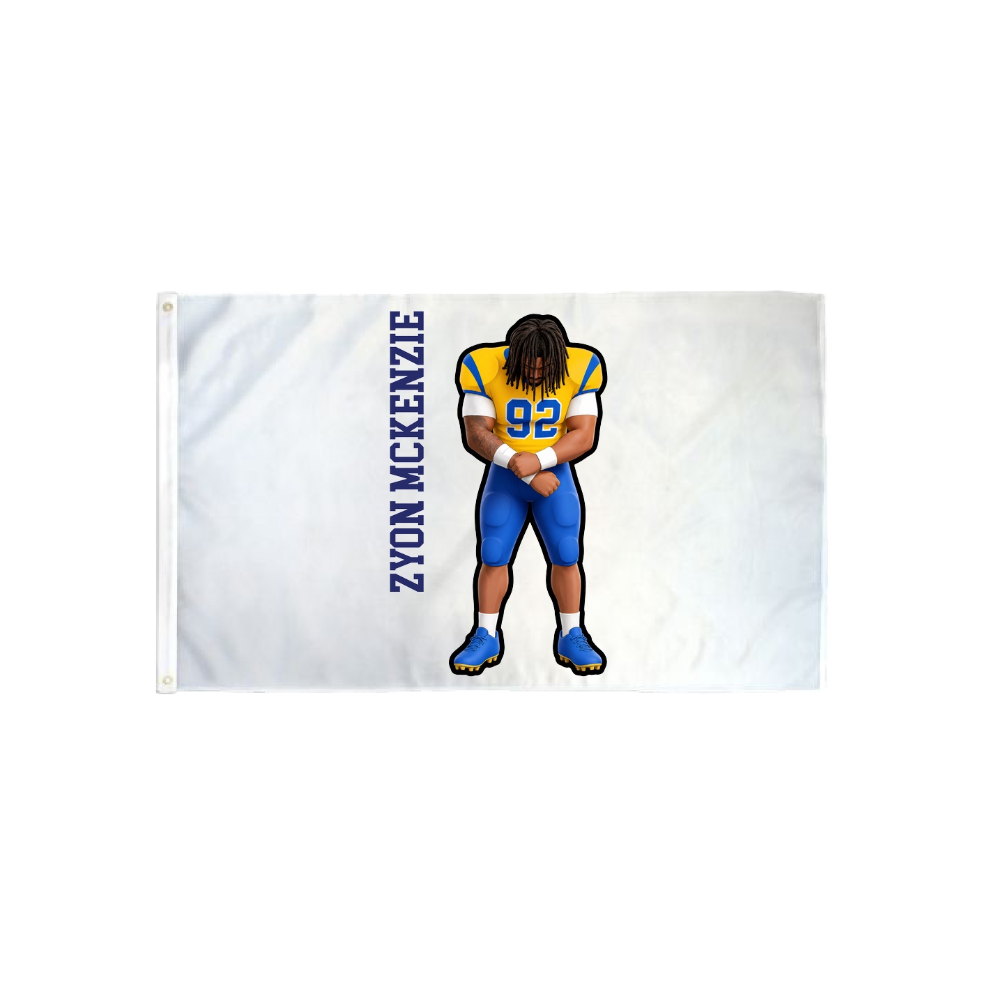 3x5 Flag — Name Vertical in Classic