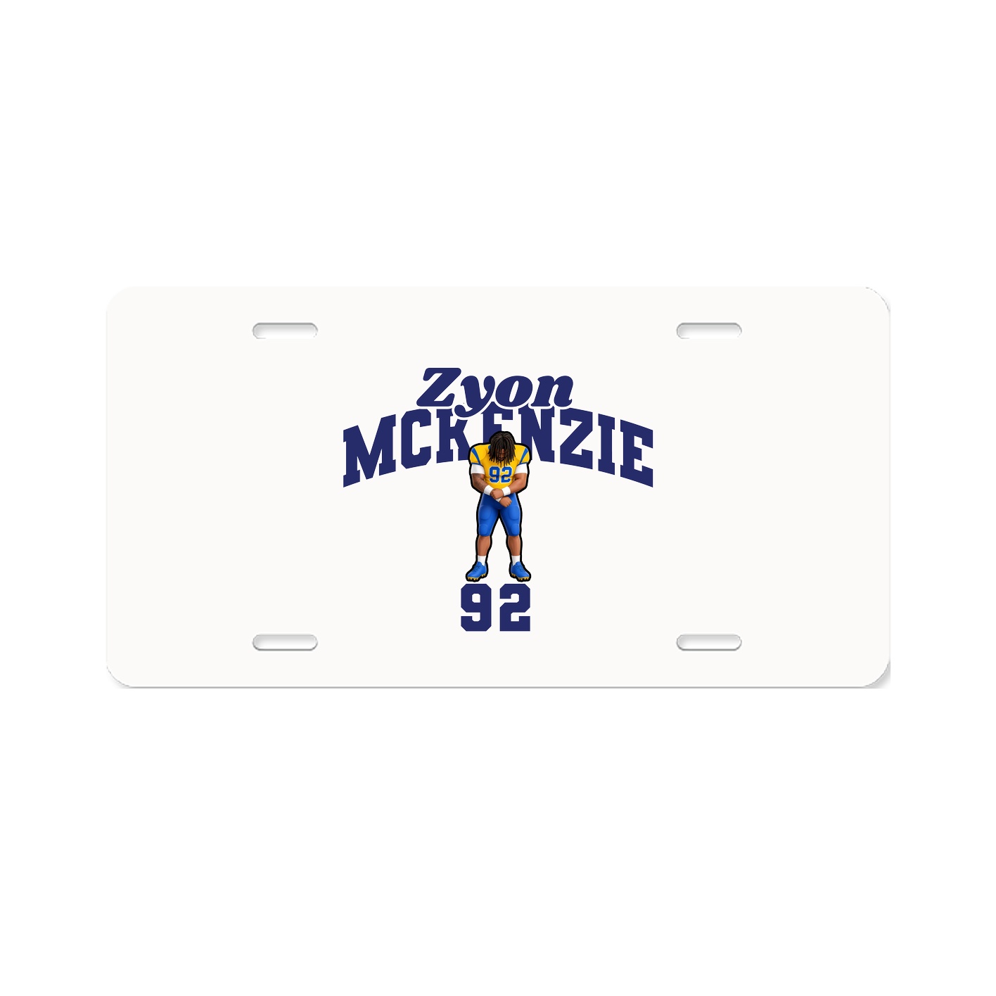 License Plate — Signature Arch in Classic