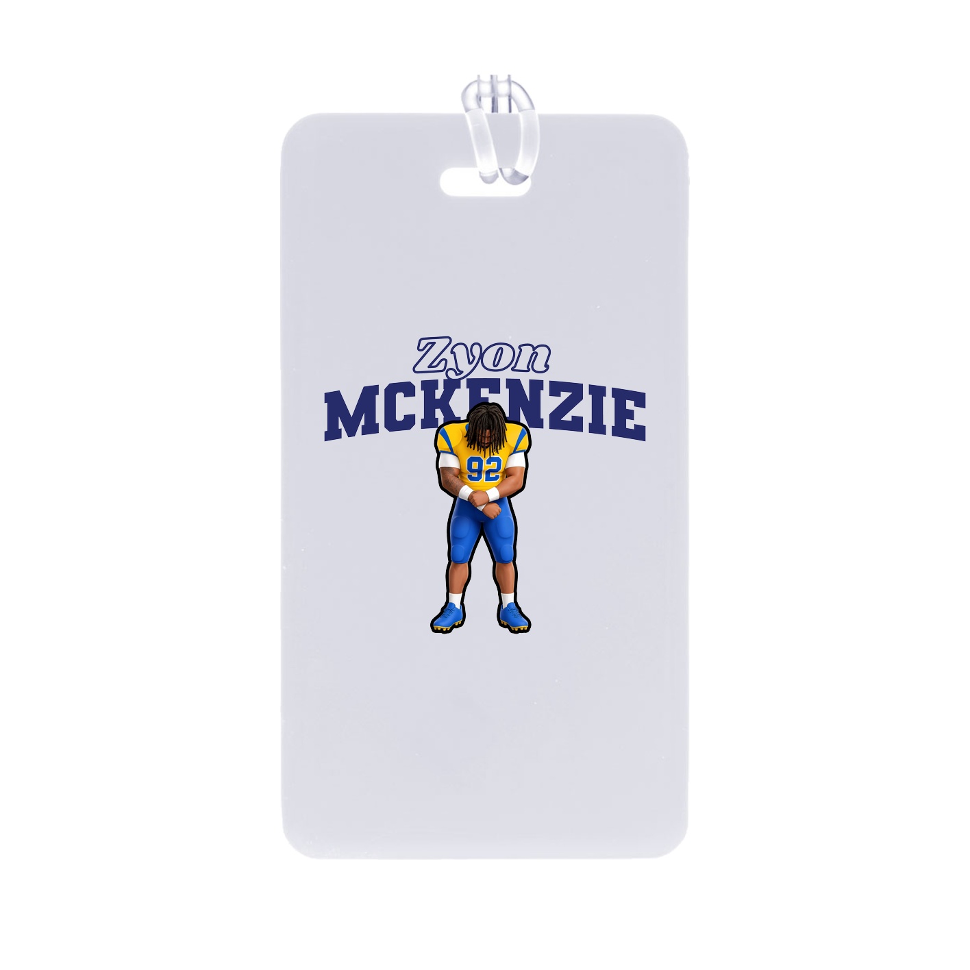 Bag Tag — Name Arch in Classic