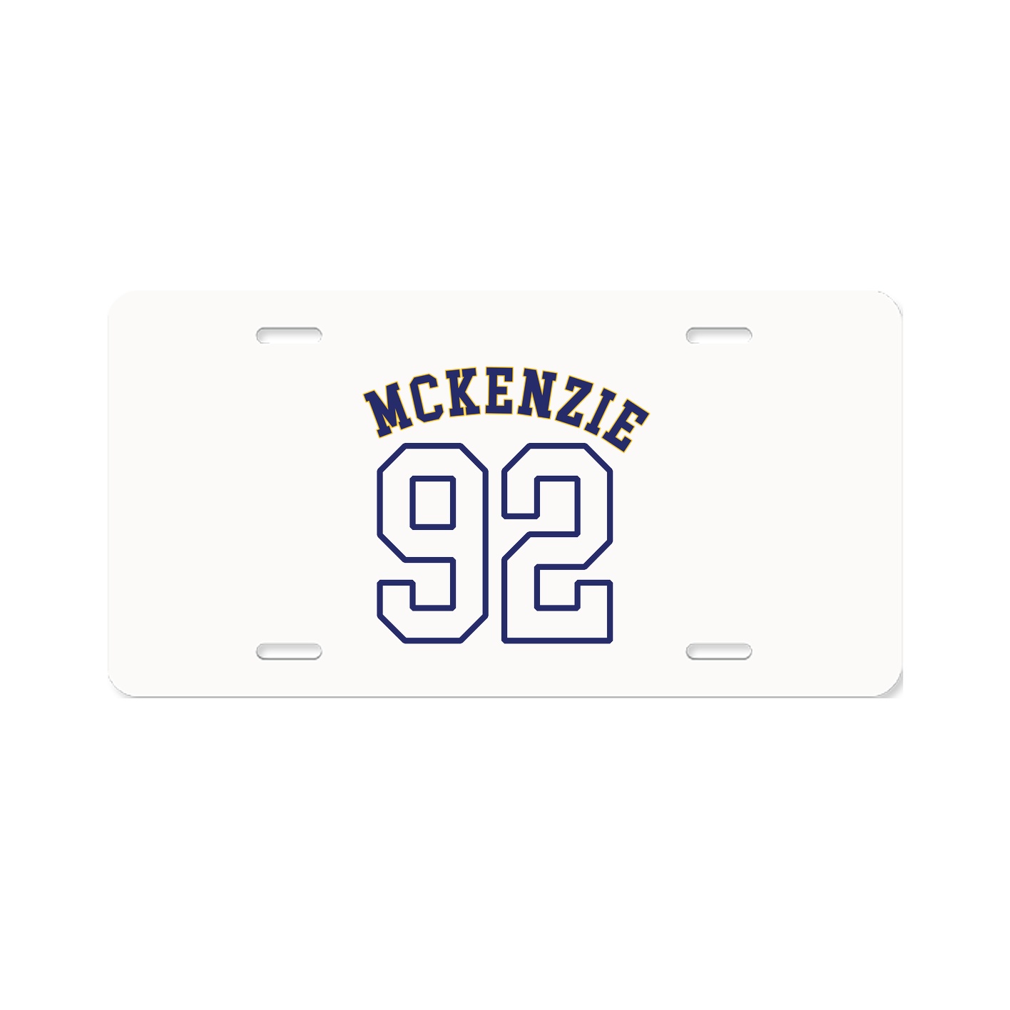 License Plate — Shirsey Arch in Classic