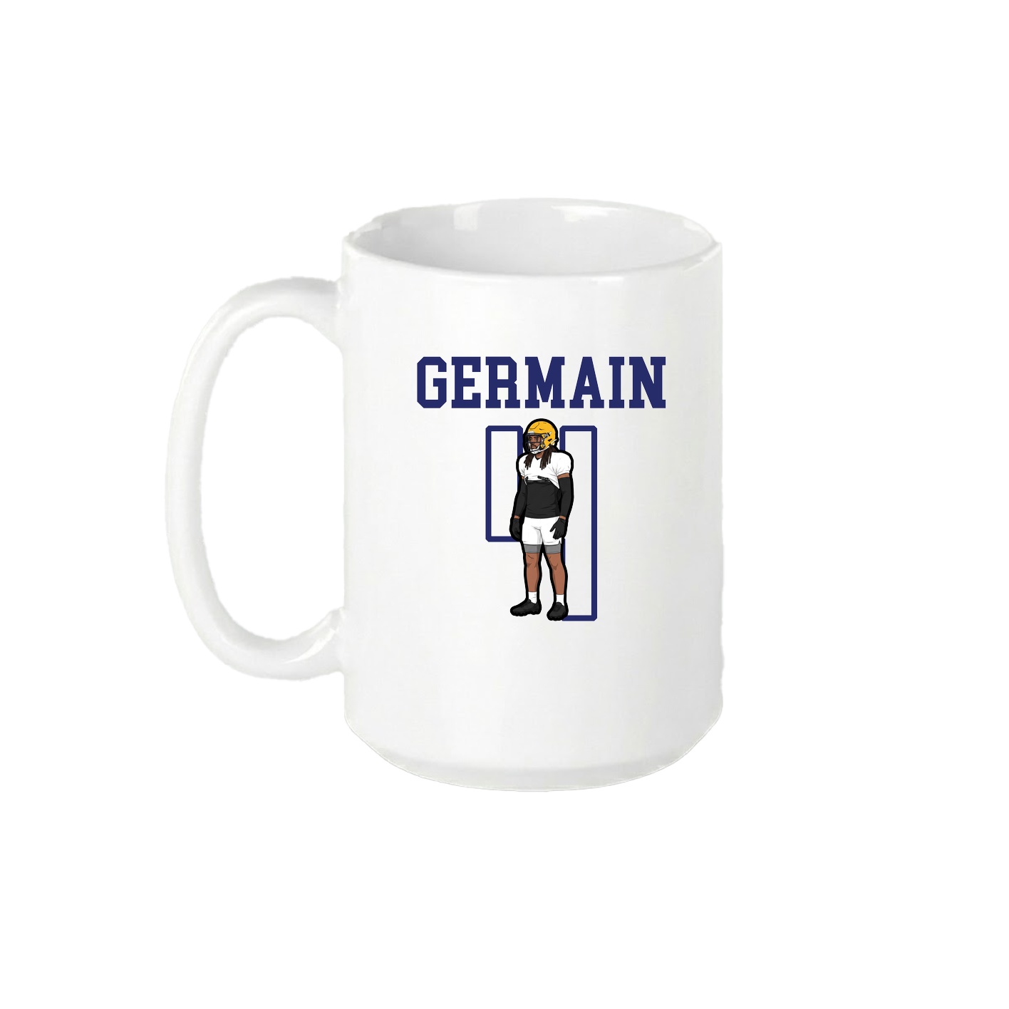 15oz Coffee Mug — Shirsey in White