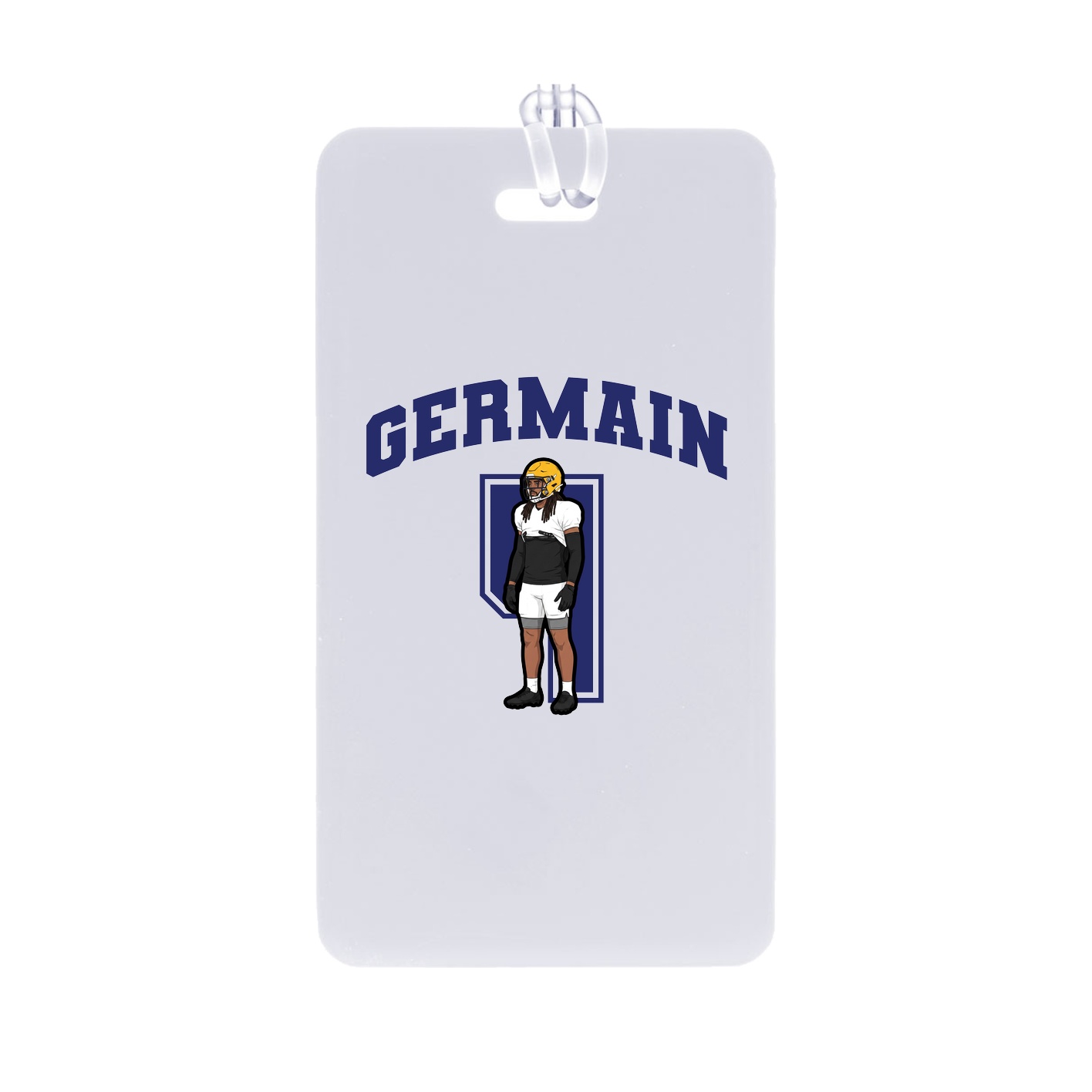 Bag Tag — Number in Classic