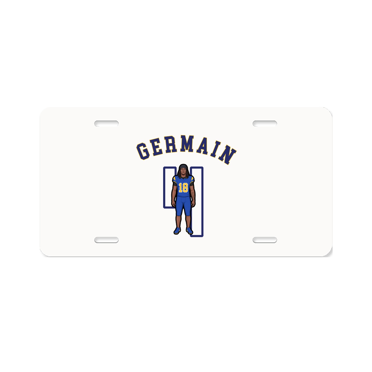 License Plate — Shirsey Arch in Classic