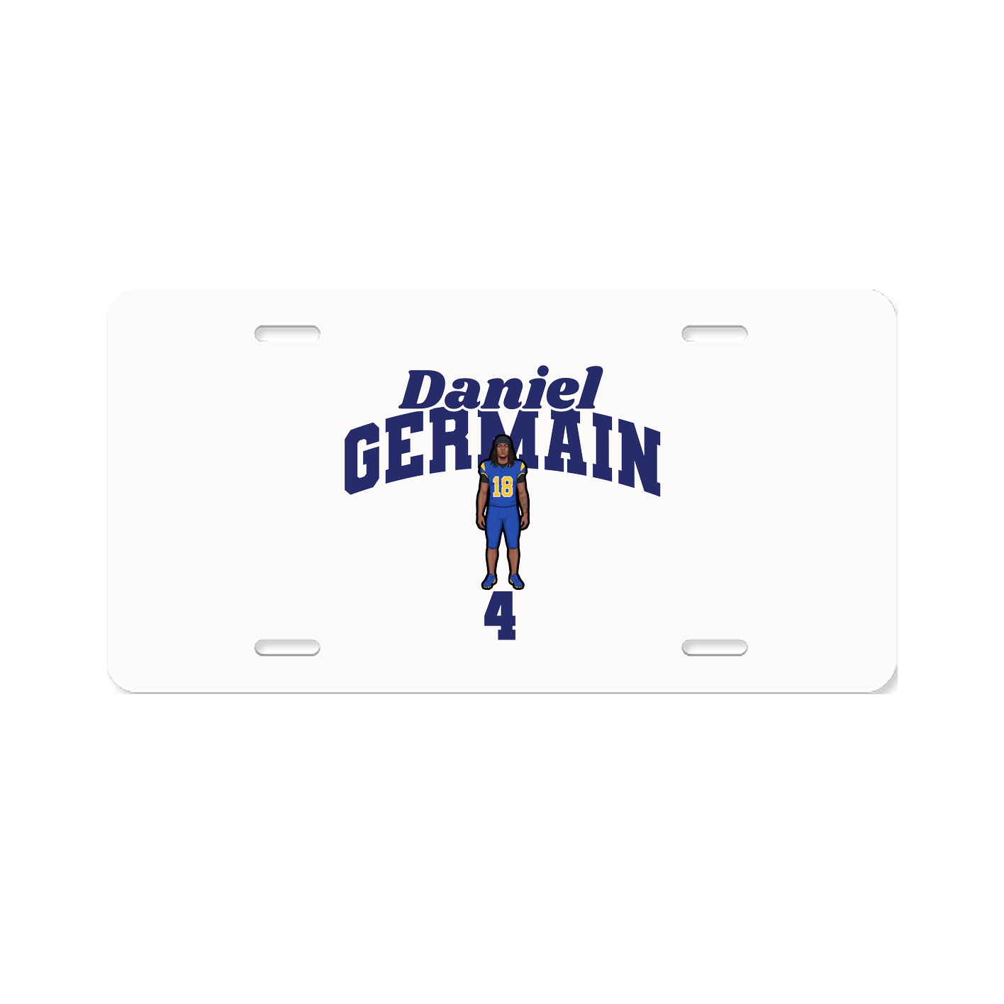 License Plate — Signature Arch in Classic