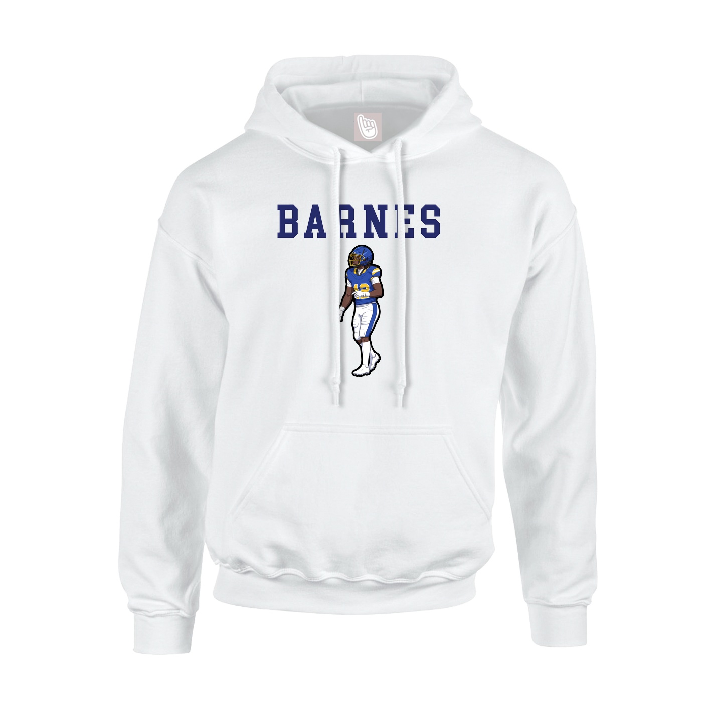 Hoodie — Shirsey in White