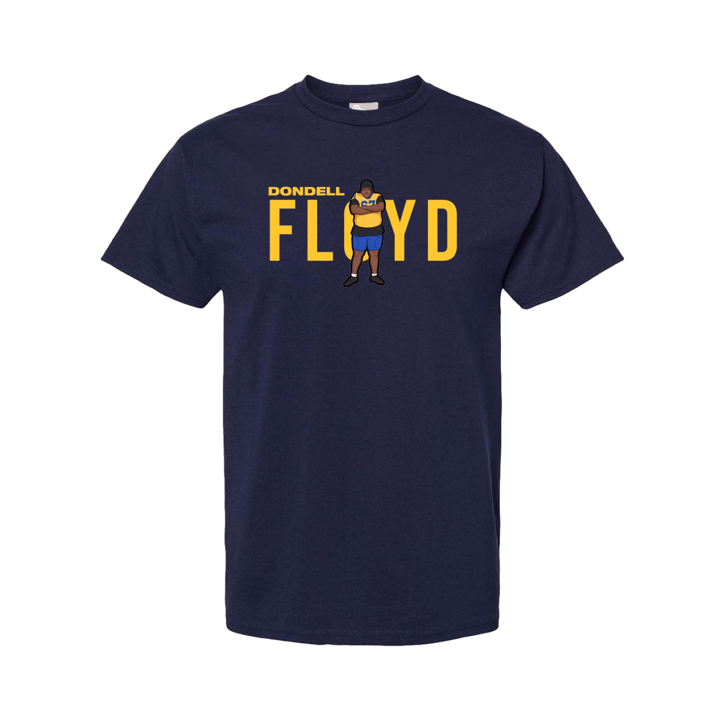 Tee — Player Name in Navy