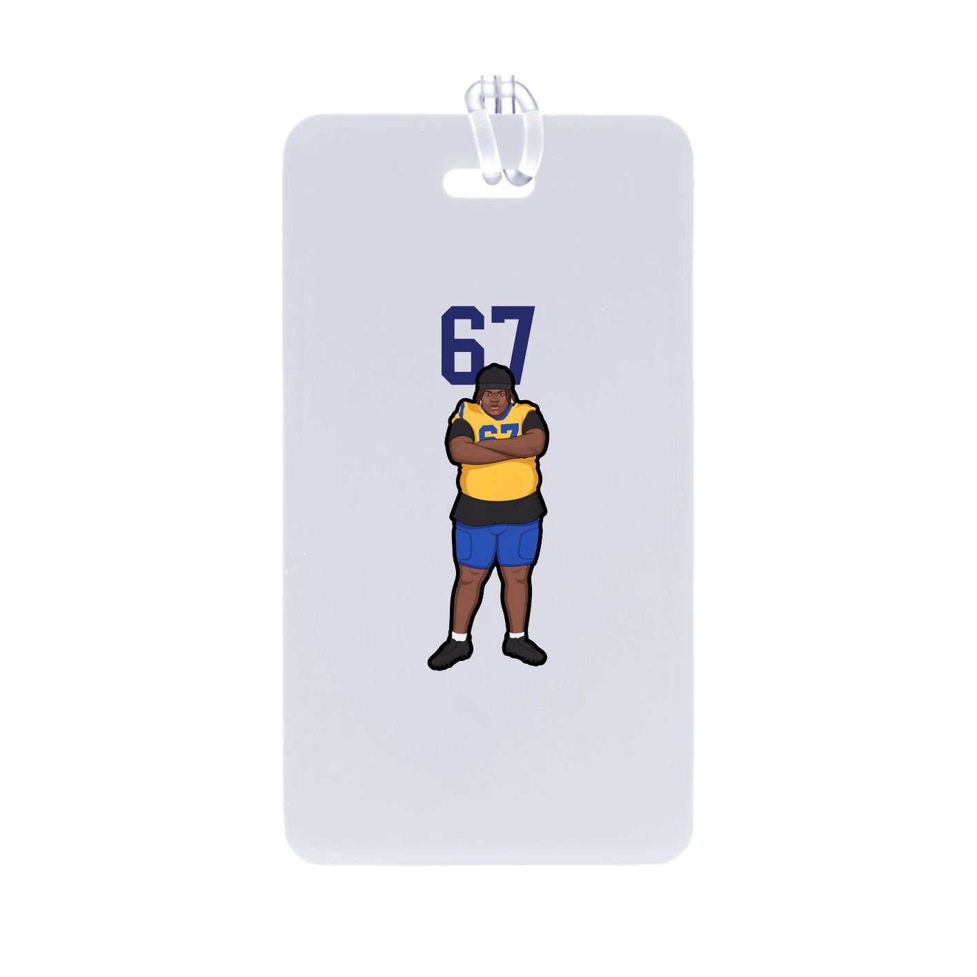 Bag Tag — Number Top in Classic