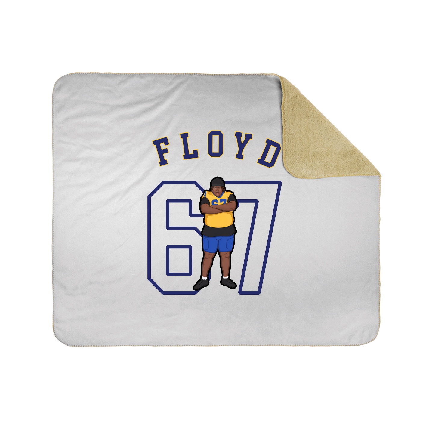 Throw Blanket — Shirsey Arch in White