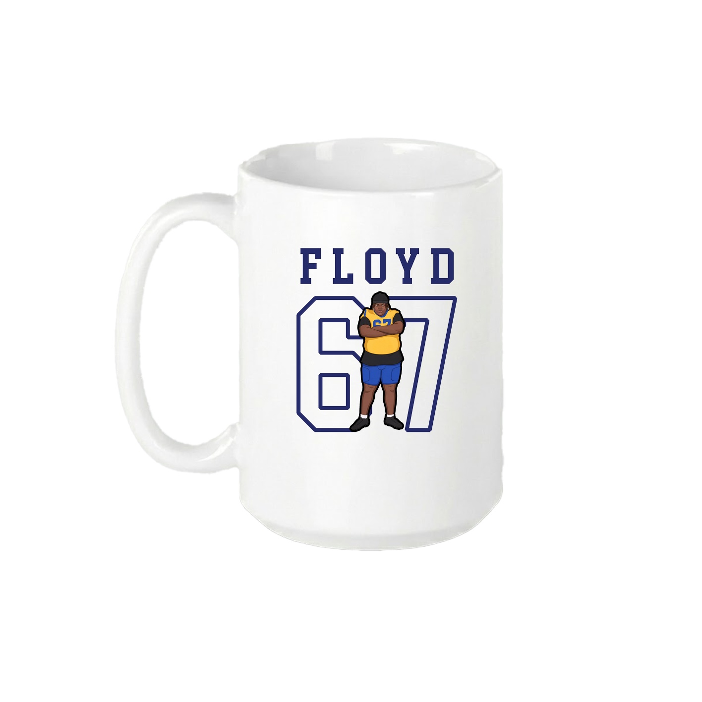 15oz Coffee Mug — Shirsey in White