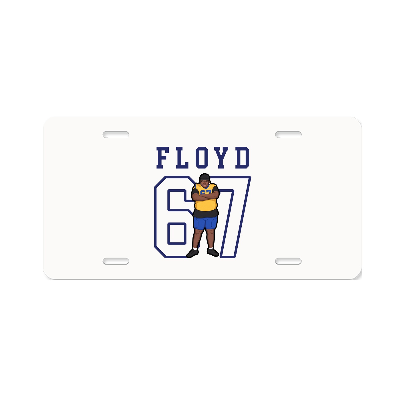 License Plate — Shirsey in Classic