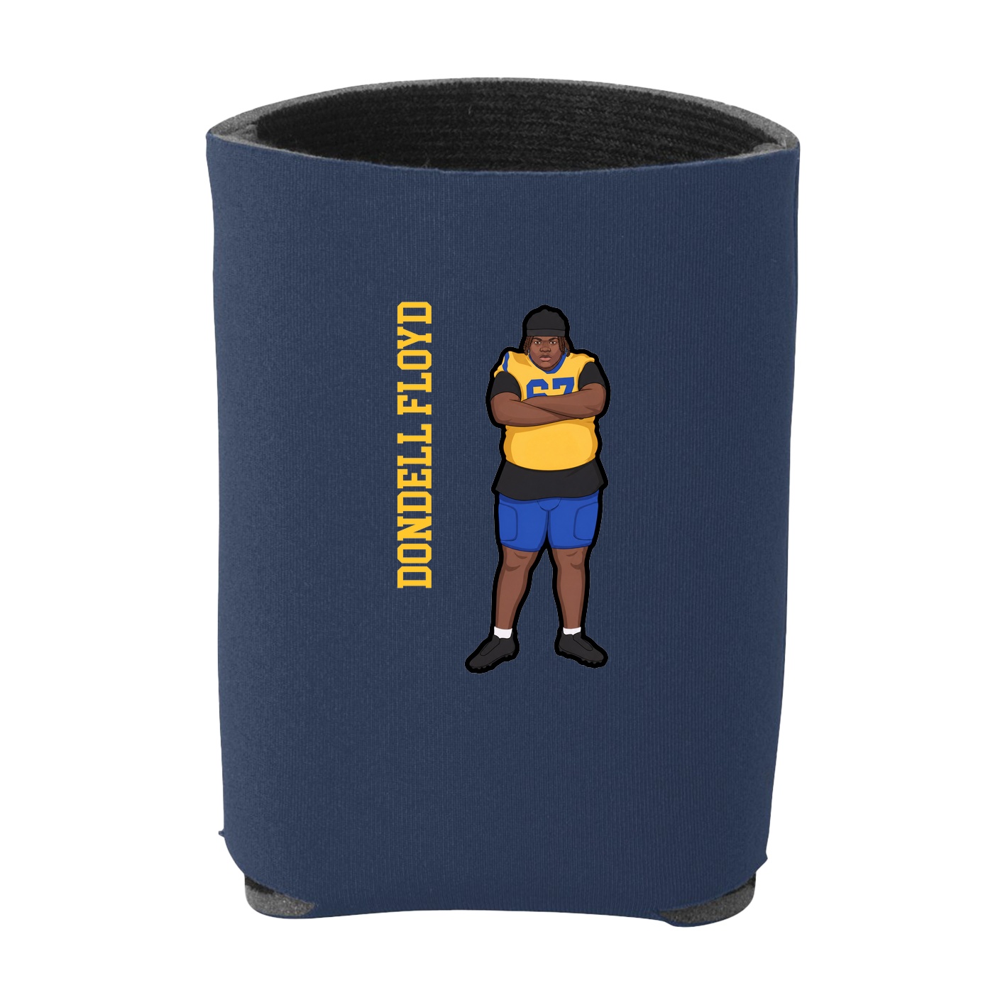 Can Holder — Name Vertical in Navy