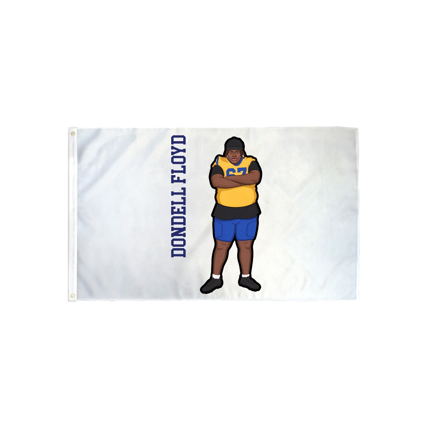 3x5 Flag — Name Vertical in Classic
