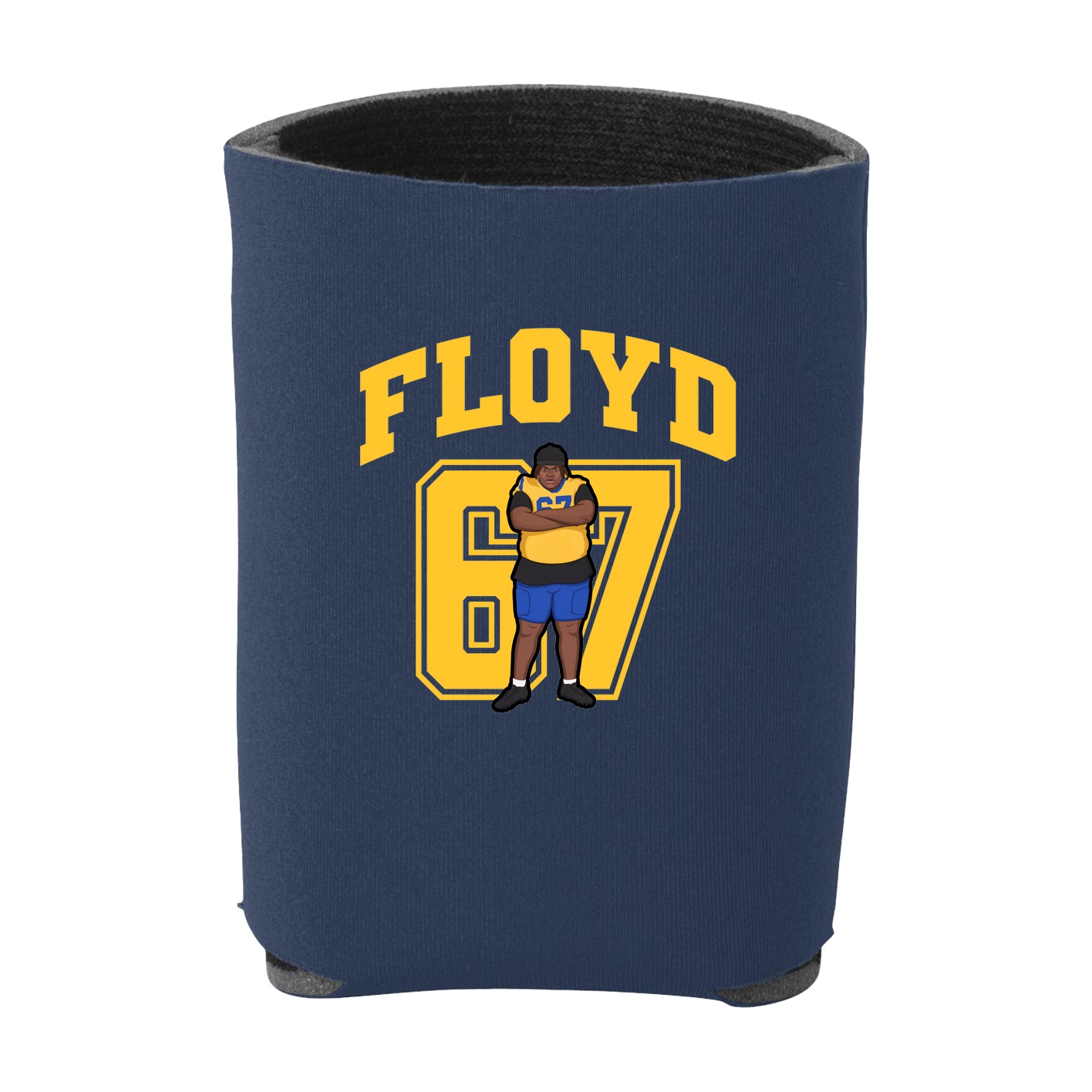 Can Holder — Number in Navy
