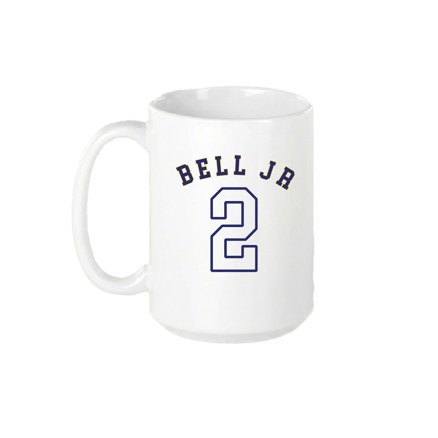 15oz Coffee Mug — Shirsey Arch in White