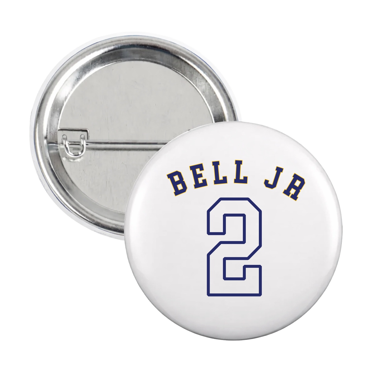 Game Day Button — Shirsey Arch in White