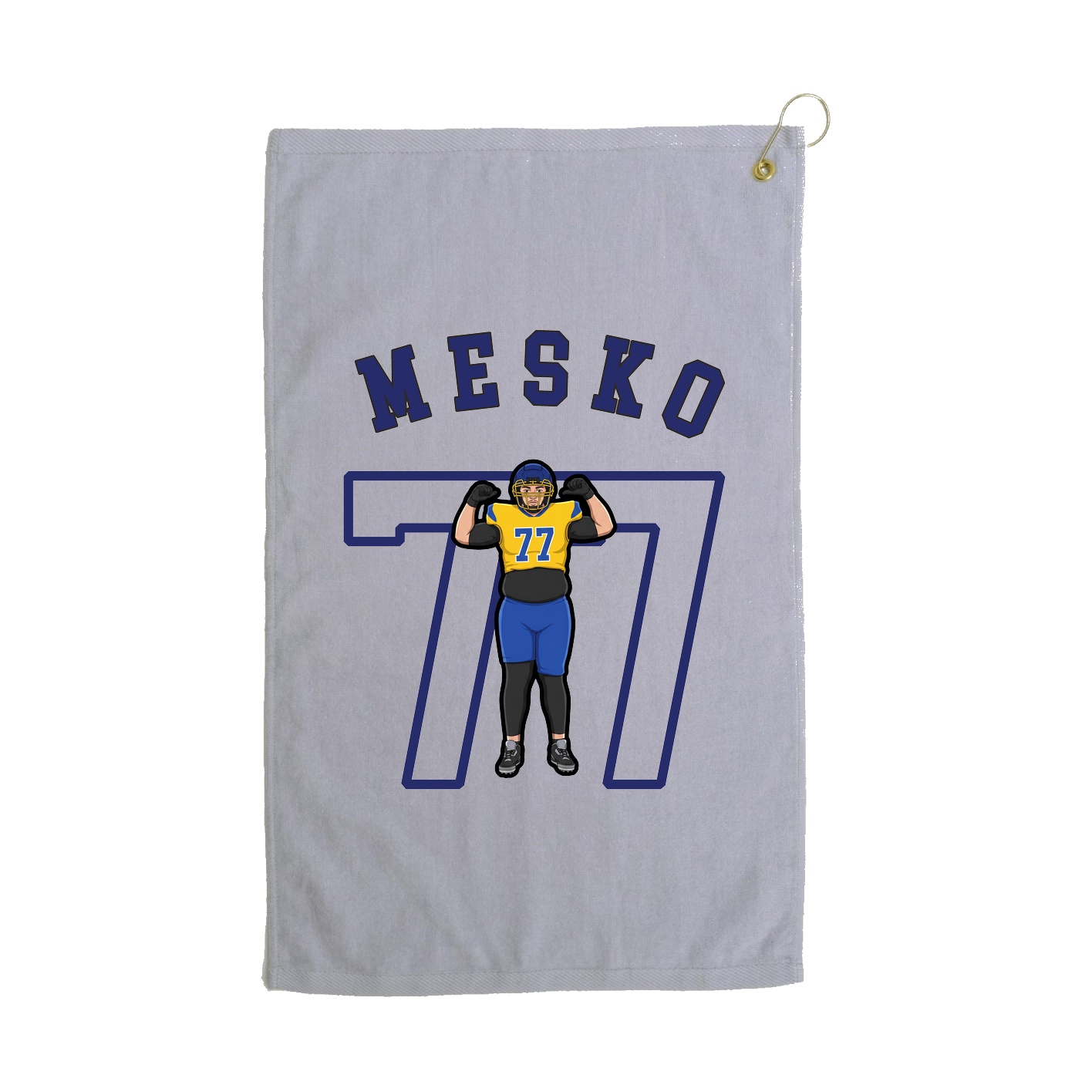 Golf Towel — Shirsey Arch in Grey