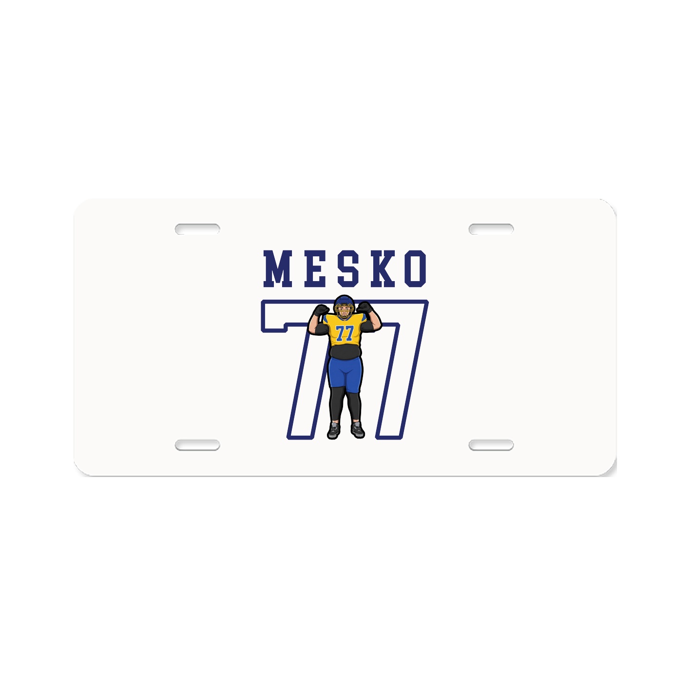 License Plate — Shirsey in Classic