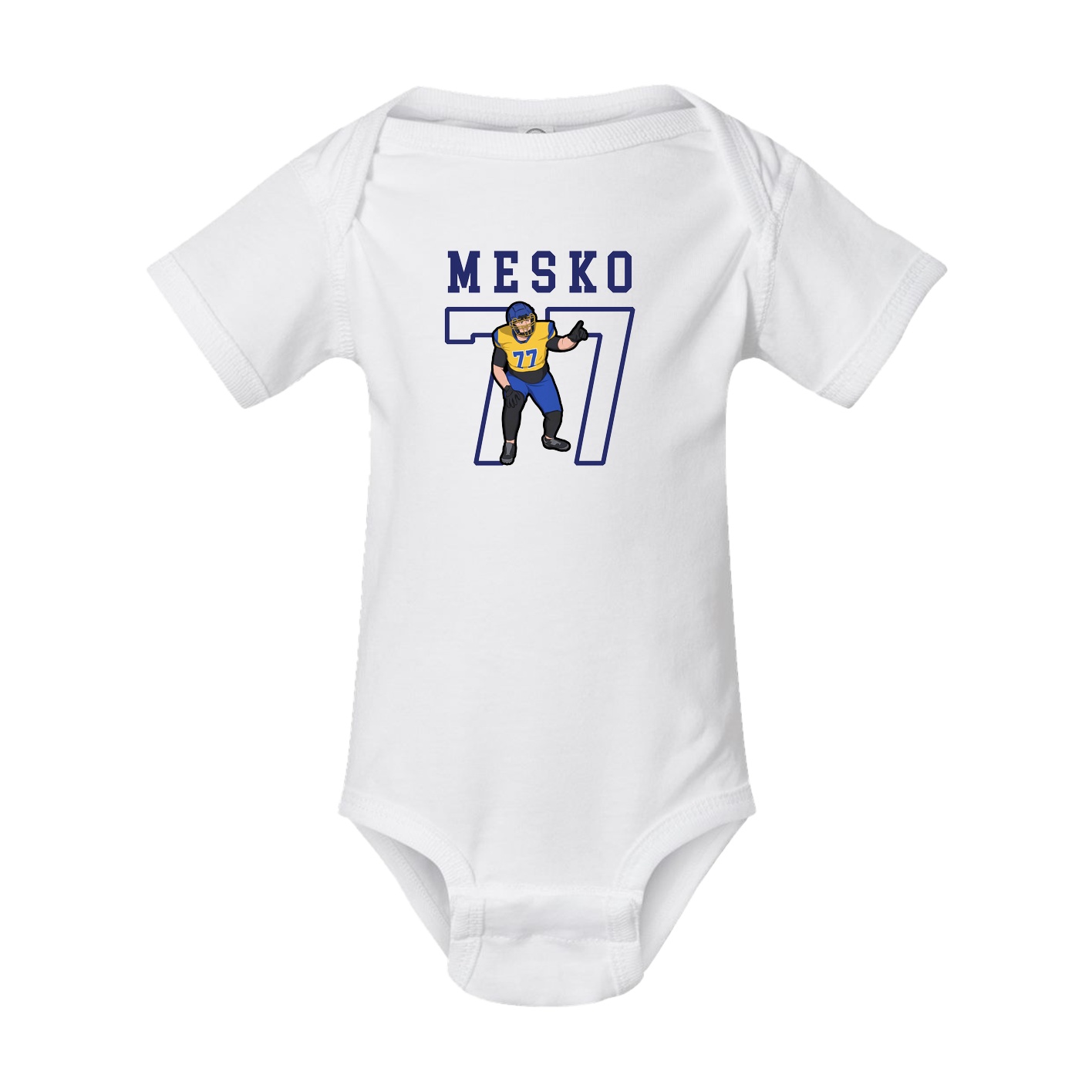 Baby Onesie — Shirsey in White