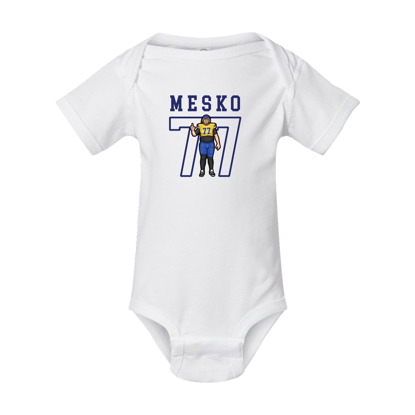 Baby Onesie — Shirsey in White