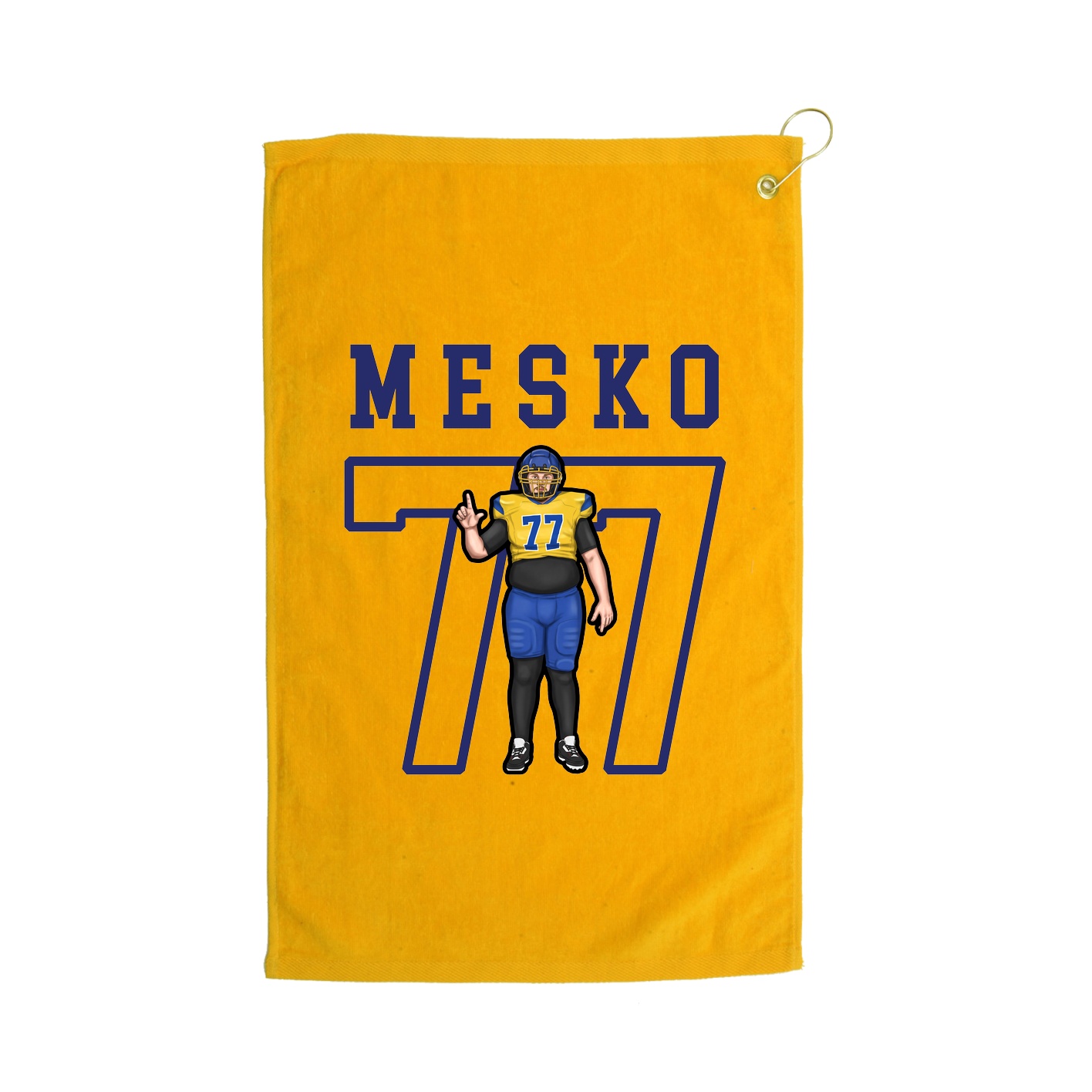 Golf Towel — Shirsey in Gold