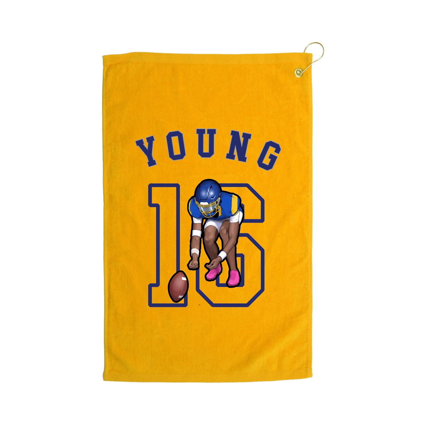 Golf Towel — Shirsey Arch in Gold