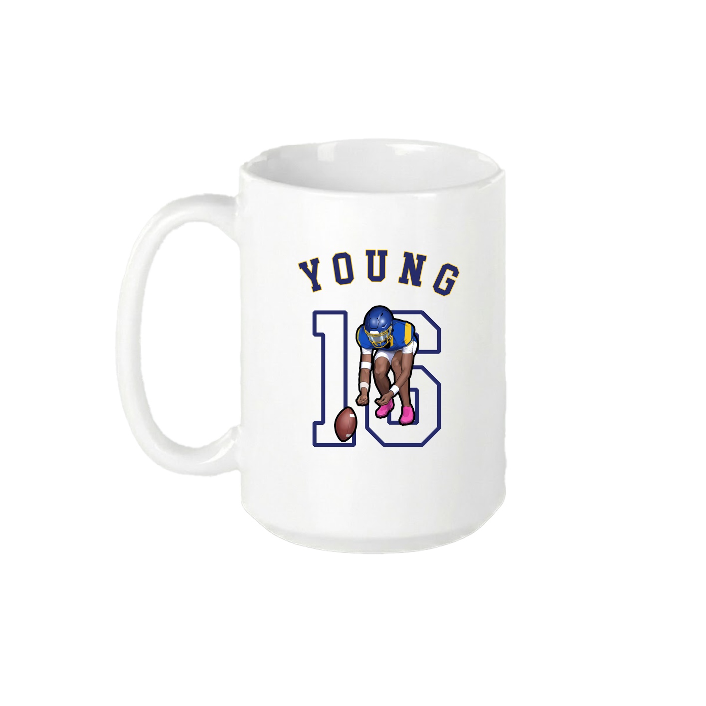 15oz Coffee Mug — Shirsey Arch in White