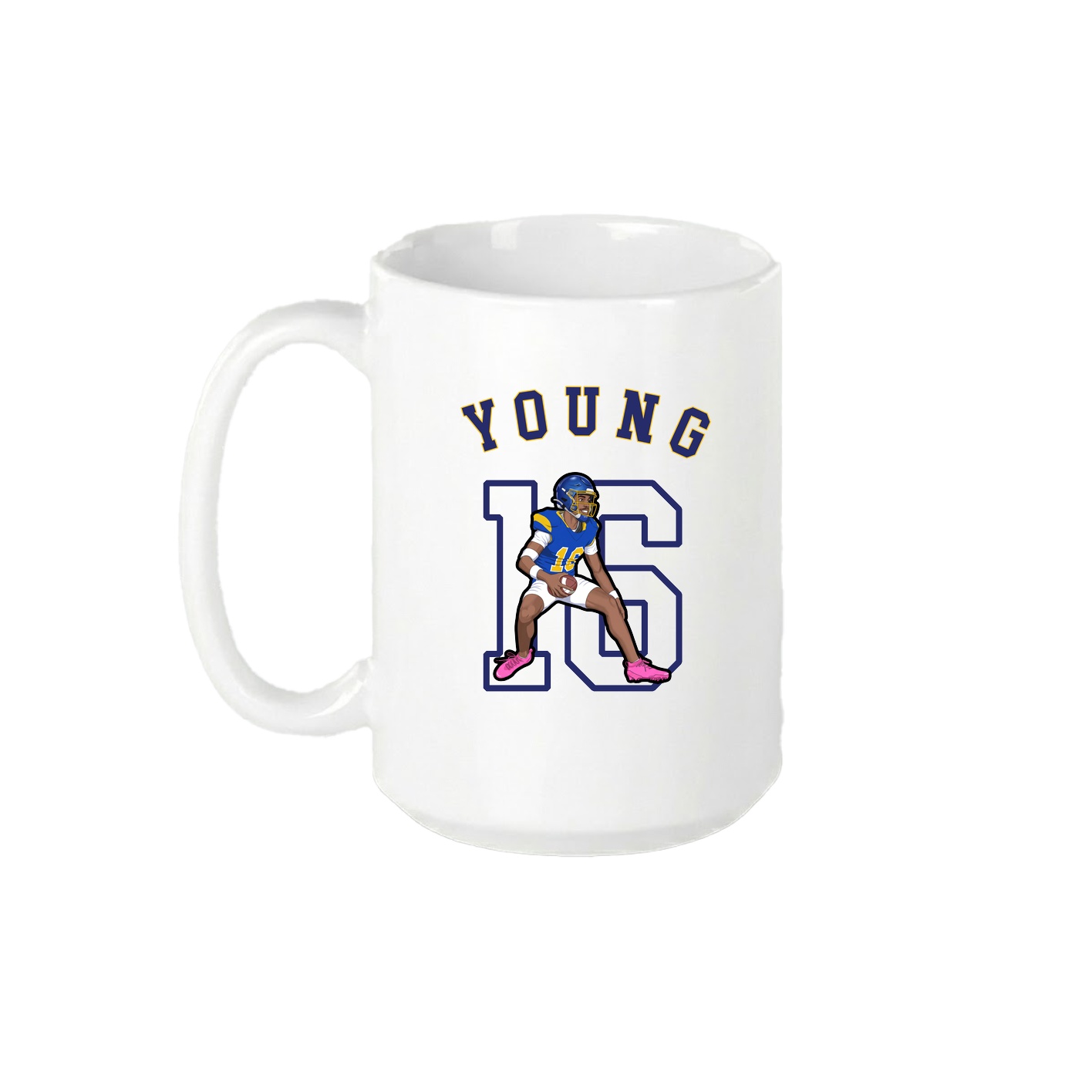 15oz Coffee Mug — Shirsey Arch in White