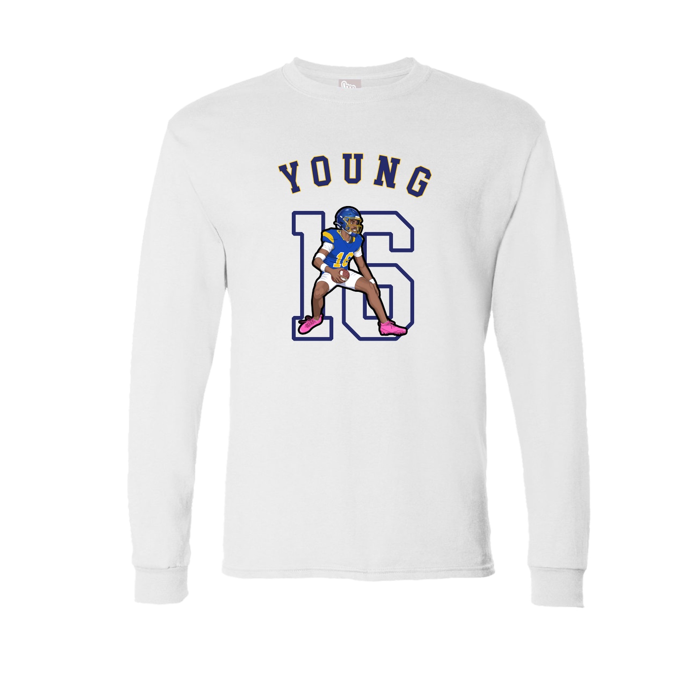 Long Sleeve Tee — Shirsey Arch in White