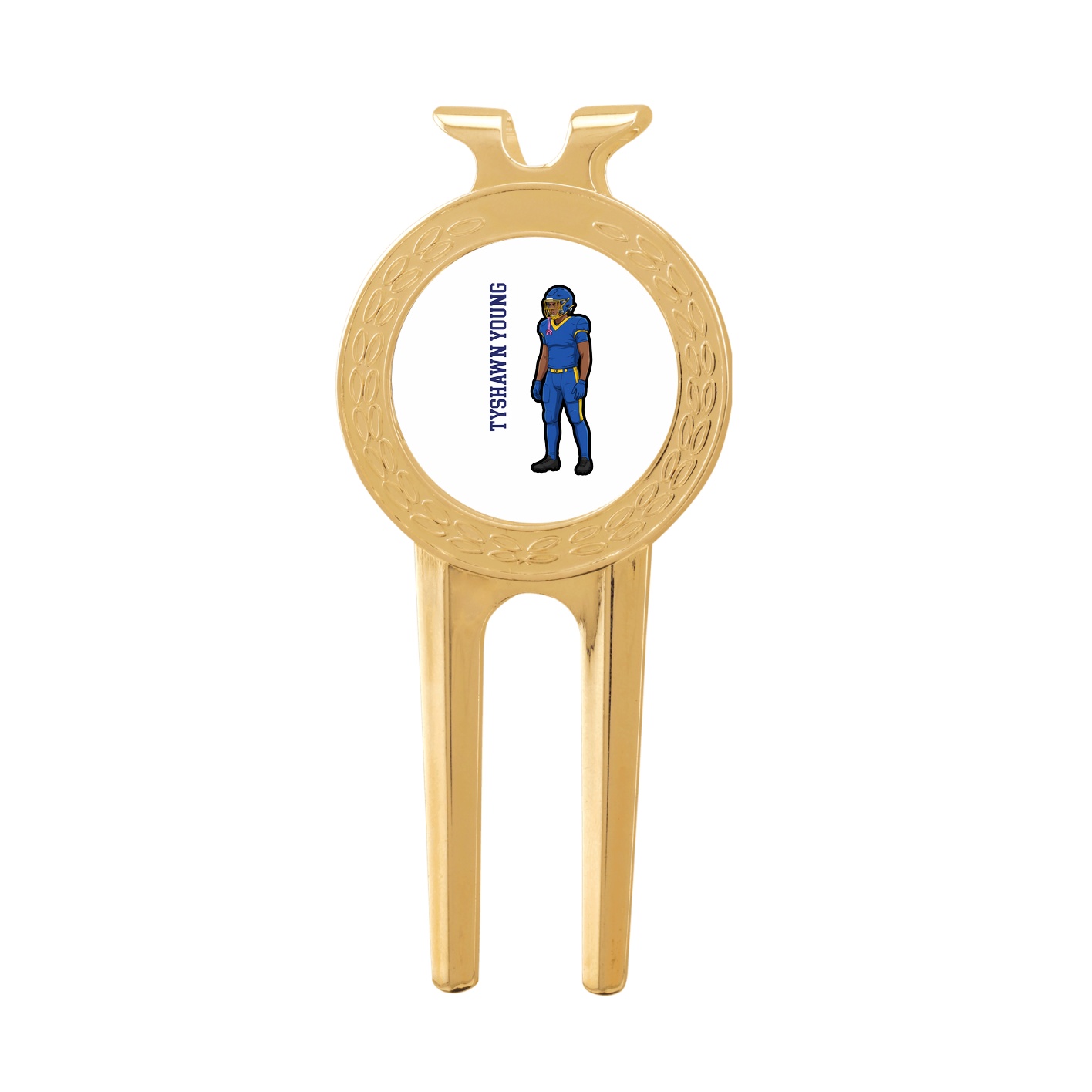 Divot Tool with Ball Marker — Name Vertical in Classic