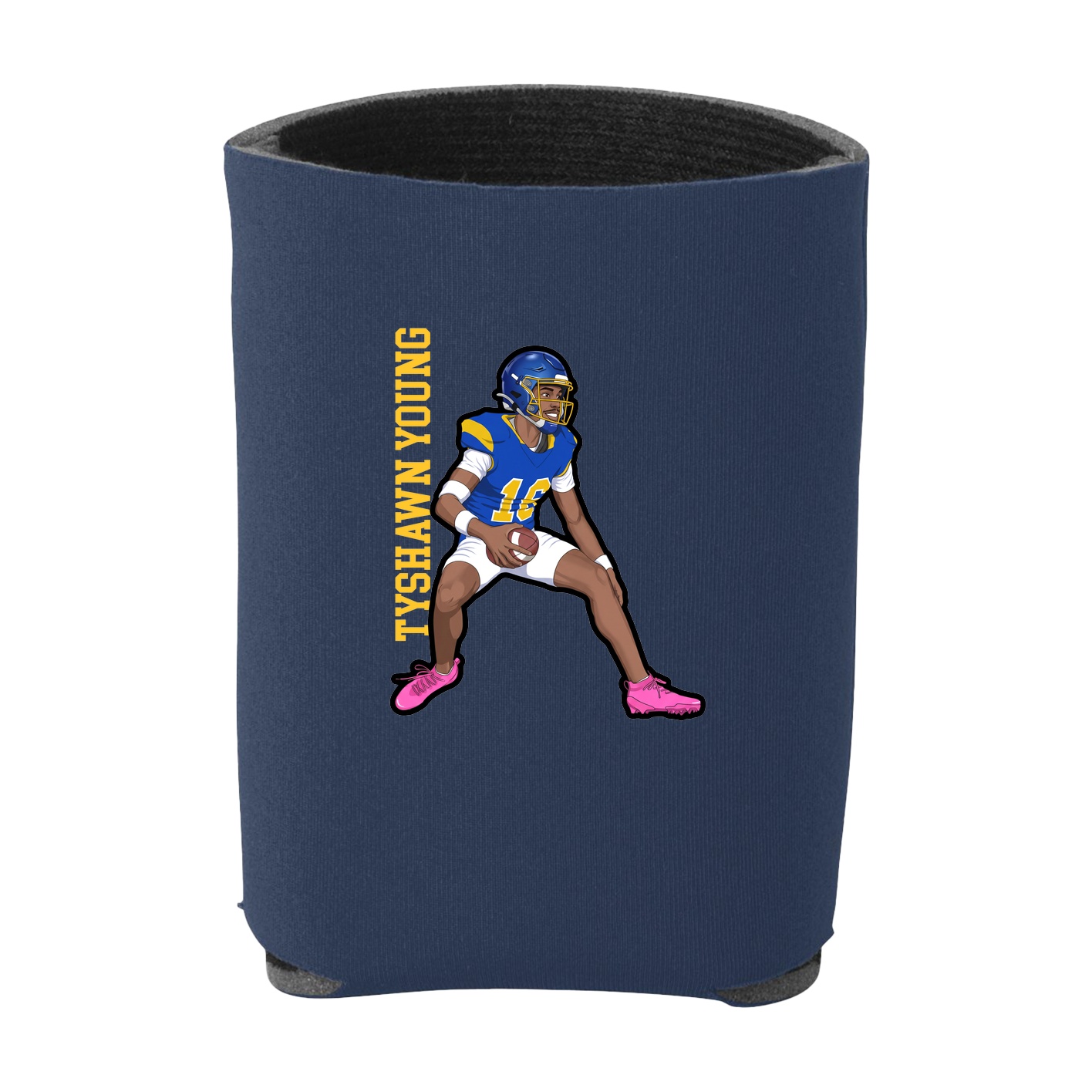 Can Holder — Name Vertical in Navy