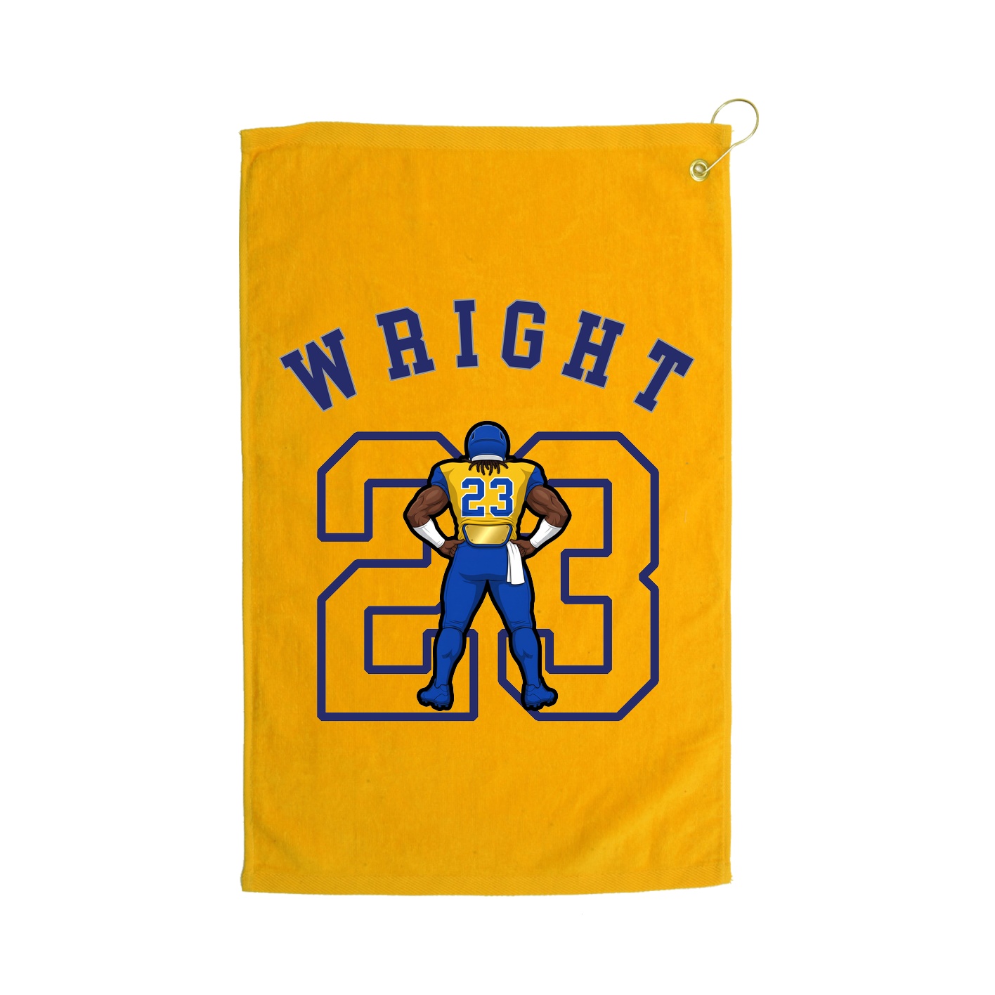 Golf Towel — Shirsey Arch in Gold