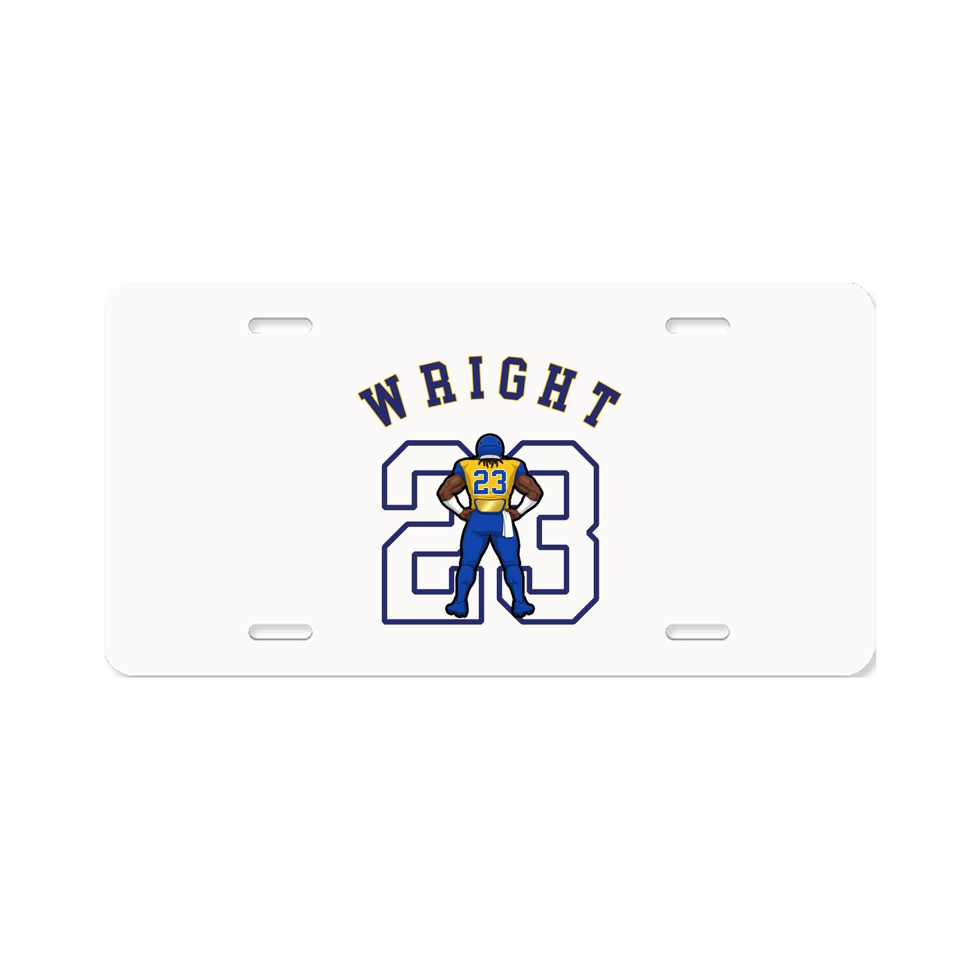 License Plate — Shirsey Arch in Classic