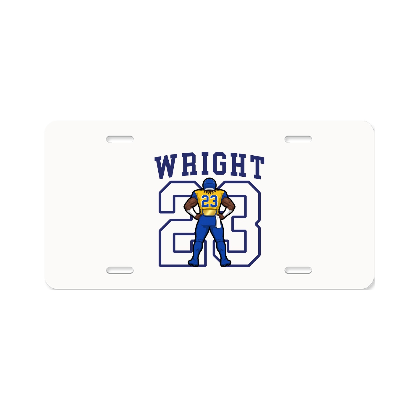 License Plate — Shirsey in Classic