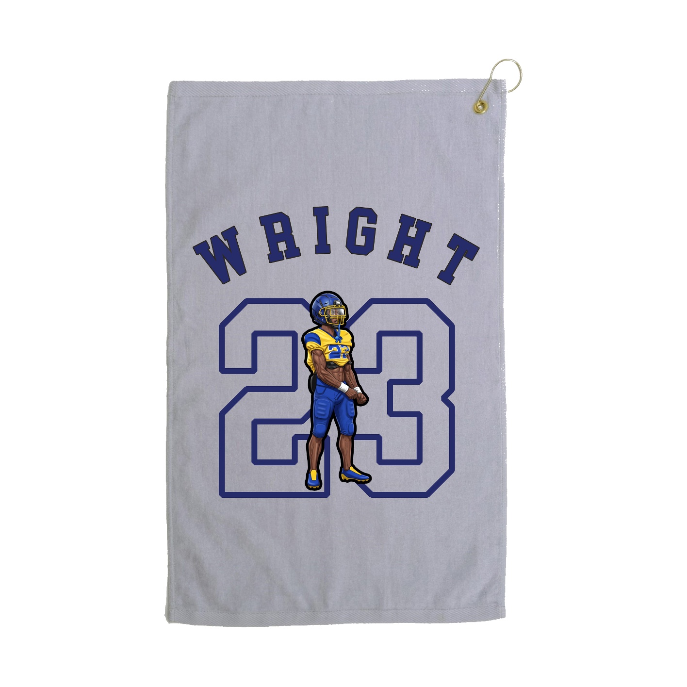 Golf Towel — Shirsey Arch in Grey
